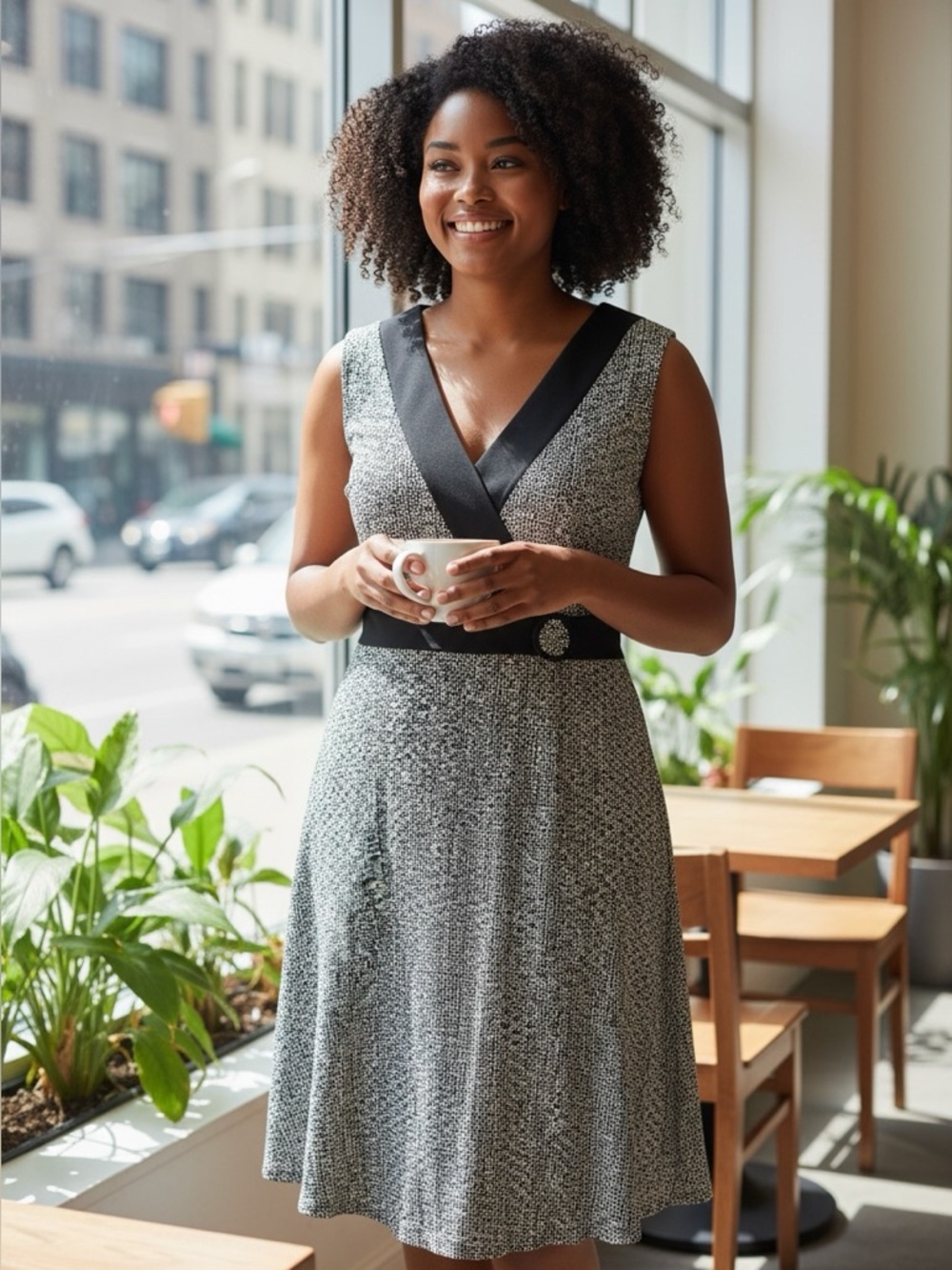 🌻 Connected Apparel "Lisa" Dress #604